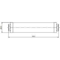 Anti tartre magnetique 20/27 MM - 3/4 - 3m3/h - Adoucisseur Eau