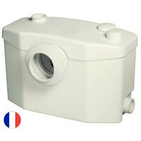 SFA – Sanibroyeur sanitaire adaptable 100900 – Évacuation horizontale jusqu'à 100 m – Mécanisme puissant 400W – Pour WC, lavabo, douche, bidet
