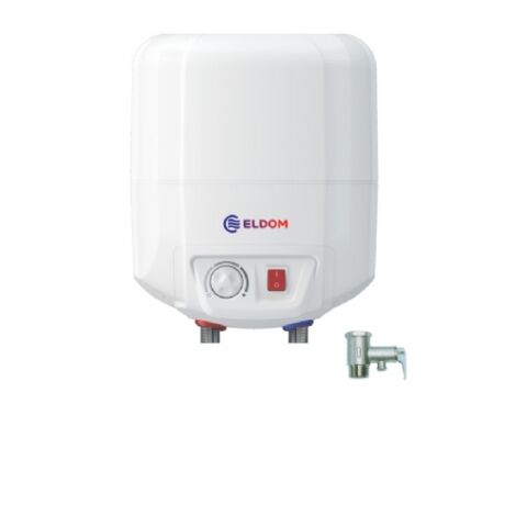 ELDOM boiler 7 liter over-sink-model 1,5 Kw. pressurised.