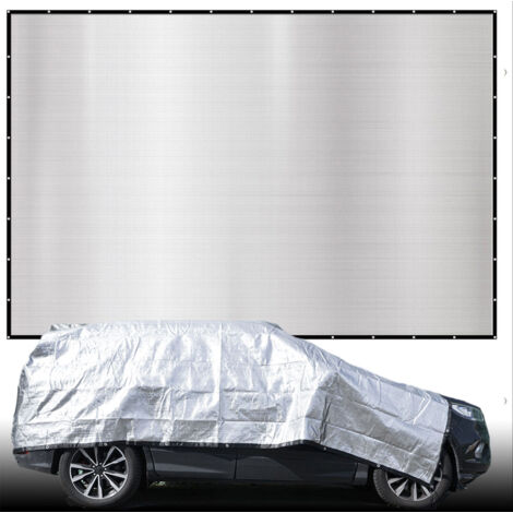 6x7 m Toldo Térmico Coche - Parasol Caravana Funda Protectora Coche Moto Camping (1/5)
