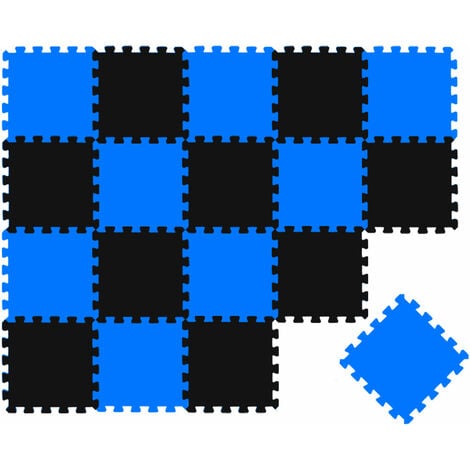 Alfombra Puzzle de Goma Eva 30 x 30 9 piezas - RC Sueños