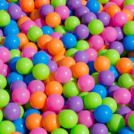 1000 Pelotas para Bebés Niño 5,5cm Bolas de Colores para Piscina Niño  Infantil Juguetes