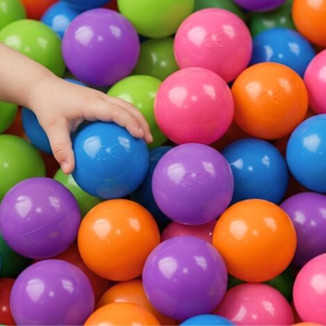 1000 Bolas de Colores Para Piscina Infantil - 5,5cm Pelotas Piscina para Niños