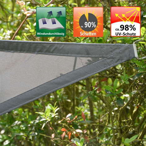 4x4 Toldo Rectangular Impermeable - Toldo Vela para Sombra Toldo Terraza Patio