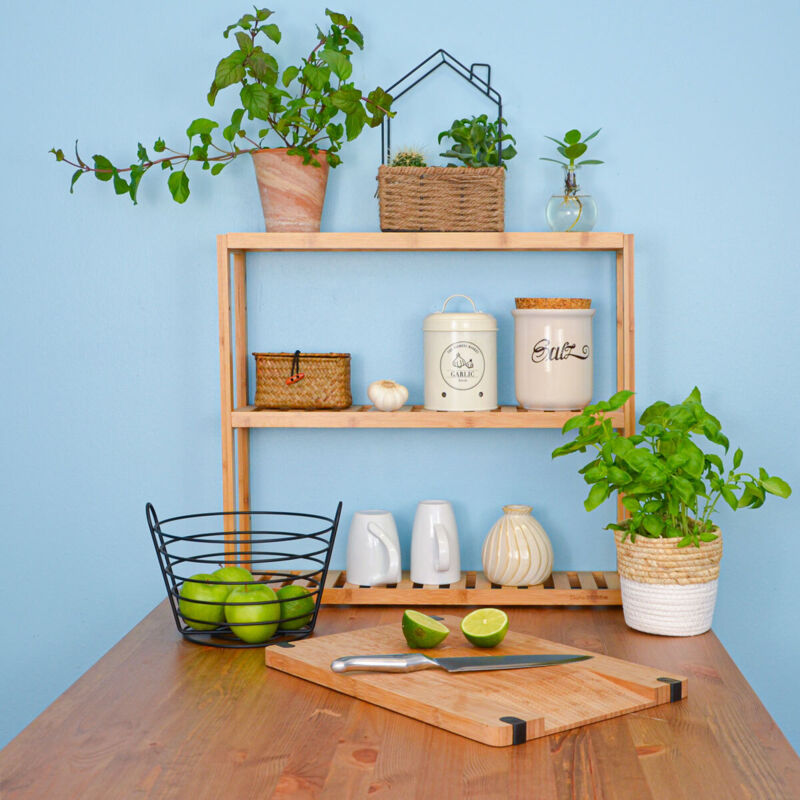 DRW Mensola Da Parete In Metallo Nero, 55 X 12 X 70 Cm - Foto 6