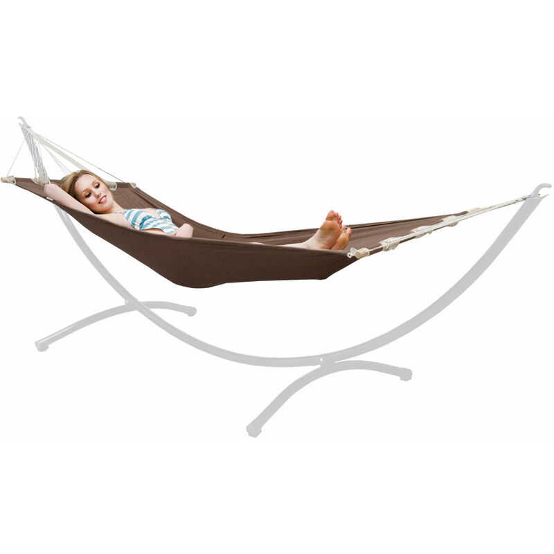 AMACA DA GIARDINO PER PIU' PERSONE COMODA E RESISTENTE RELAX 190X80 CM  100KG