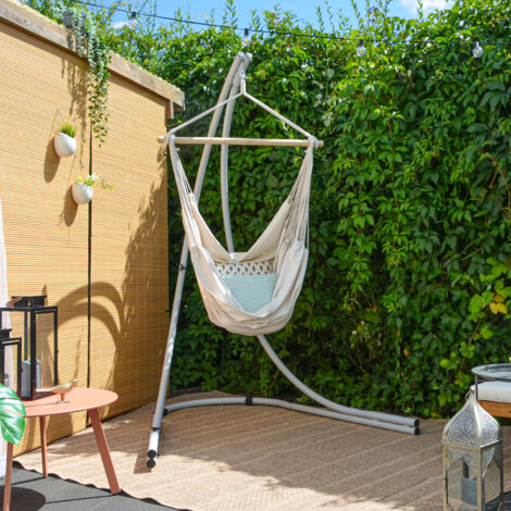 Supporto Per Sedia A Dondolo Da Esterno - Base XL Per Poltrone Sospese Fino A 150kg - Foto 8