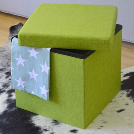 Poggiapiedi A Forma Di Tartaruga In PU E Legno – Sgabello Ottomano Decorativo Per Soggiorno (Verde, Taglia L)