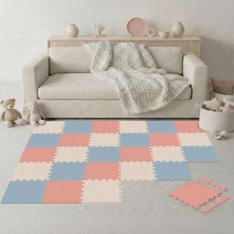 27 Pezzi Tappeto Gioco Bambini - 30x30 Piastrelle EVA - Pavimento Morbido Puzzle (1/5)