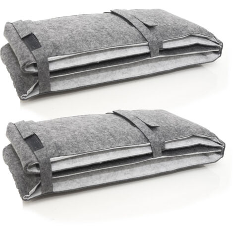 heimtexland ® Set di 3 cuscini per tende da birra, cuscino per panche da birra, tipo 698, colore marrone, per tavolo 70 x 220 cm