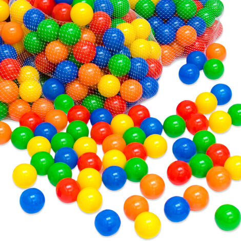 Sfondo Di Molte Palline Colorate in Plastica in Una Sala Giochi