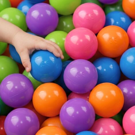 350 Palline per Piscina Bambini - 5,5cm Palline Bimbi Colorate - Palline Gioco