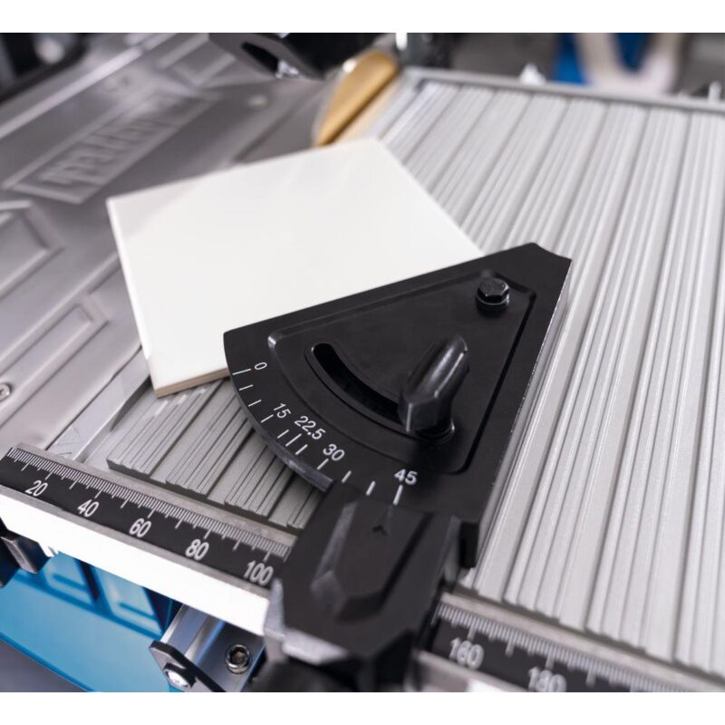 Tagliapiastrelle FERM 900W - Con Lama Diamantata 200mm, Raffreddamento Ad Acqua, Per Tagli Precisi - Foto 3