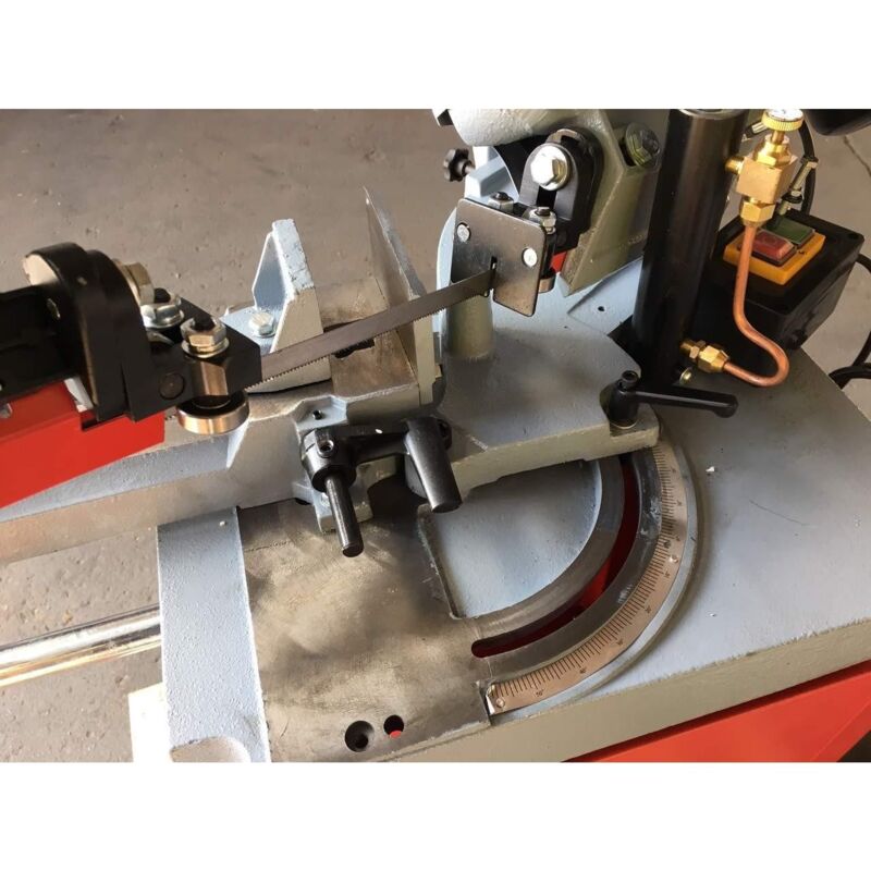 SEGA A NASTRO PER METALLI HOLZMANN BS115 | 400V | 360W | Capacità Taglio 110mm | Ghisa - Foto 10