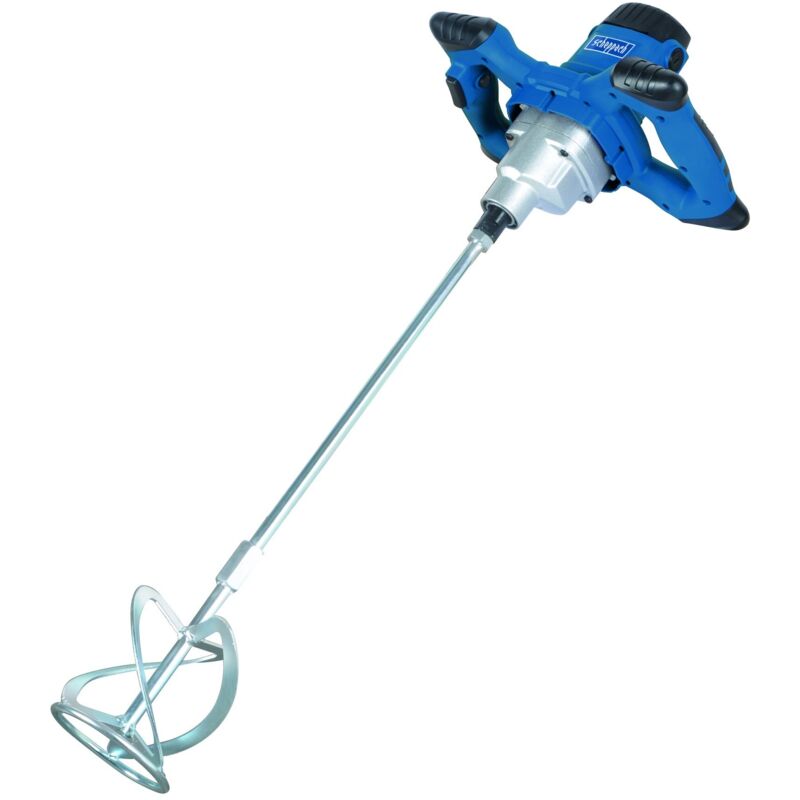 Agitatore Per Malta E Cemento DayPlus 2600W – Miscelatore Con Cambio 6 Marce E Frusta 120 Mm, Blu Scuro