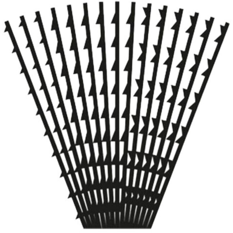 Set Sega A Traforo Da 310 Mm Con 8 Lame - Manico In Legno, Per Intaglio E Lavorazione Del Legno, Tagli Curvi E Precisi