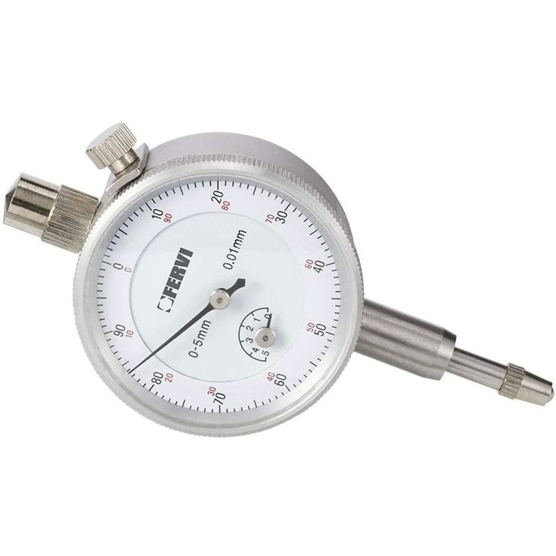 Comparatore centesimale a orologio 0-5 mm risoluzione 0,01 mm