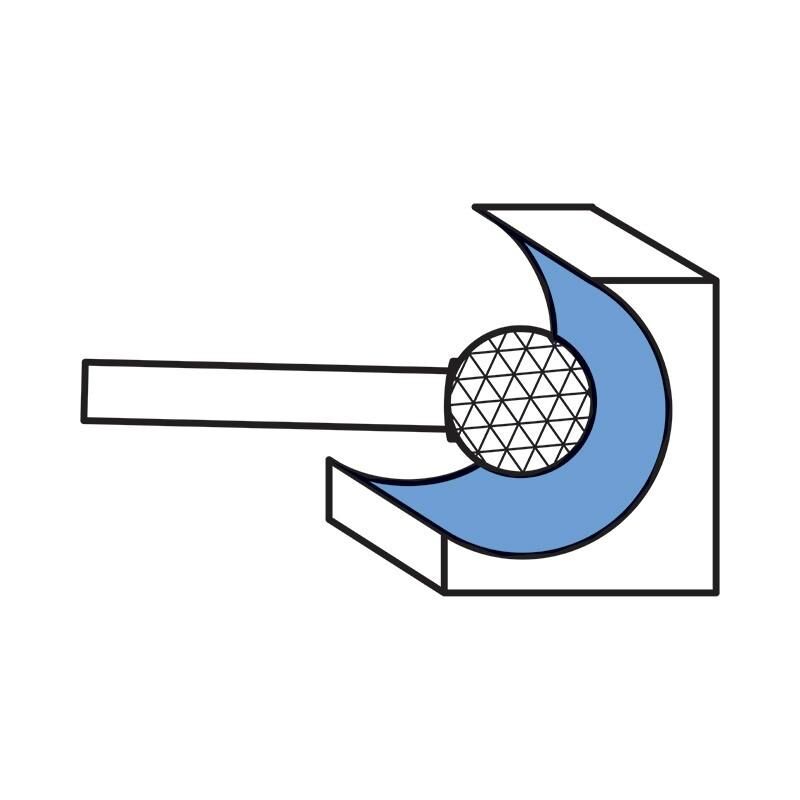 frese rotativo gambo 6 mm fervi f008/6