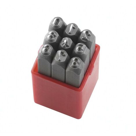 Set punzoni numeri 5 mm x marcatura