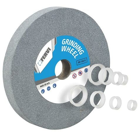 Mola abrasiva in corindone grigio Fervi mg04/80