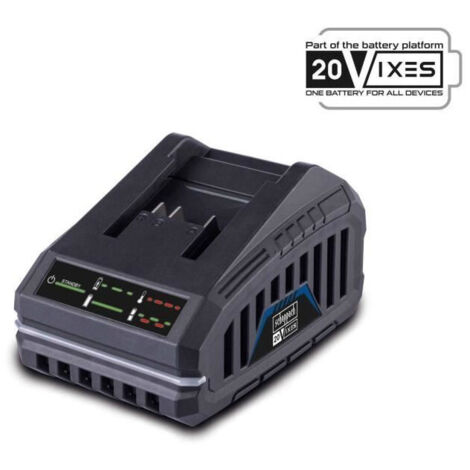 Caricabatteria 20v per batterie 2.0/4.0 ah serie ixes Scheppach sbc2.4a
