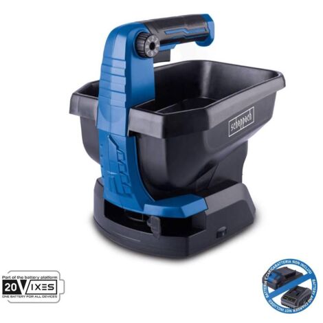 Spargitore manuale 20v capienza 3,5 lt senza batteria ixes Scheppach c-gsp800-x