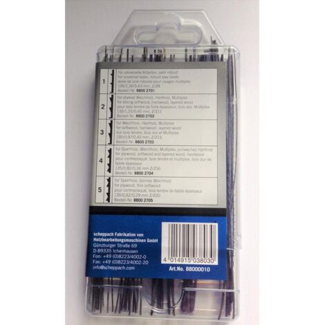 Supporto Per Lame Seghe A Traforo Senza Perno - Kit Di Conversione Con Chiavi