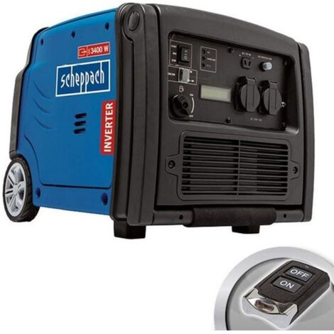 Generatore di corrente inverter 3400w 4 tempi benzina Scheppach sg3400i