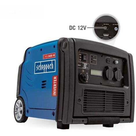 Generatore di corrente inverter 3400w 4 tempi benzina Scheppach sg3400i