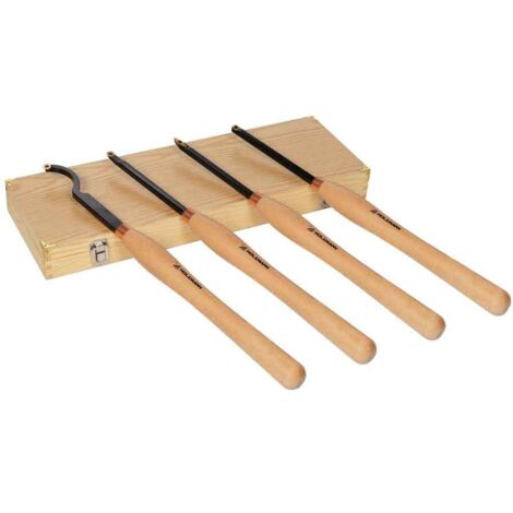 Set 4 sgorbie legno 506mm con placchetta hm intercambiabile Holzmann h4tlgm