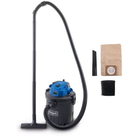Aspiratore aspirapolvere aspiraliquidi bidone aspiratutto 16l Scheppach vc16