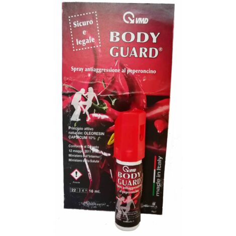 2 bombolette spray difesa personale protezione aggressioni 16ml Vmd body guard