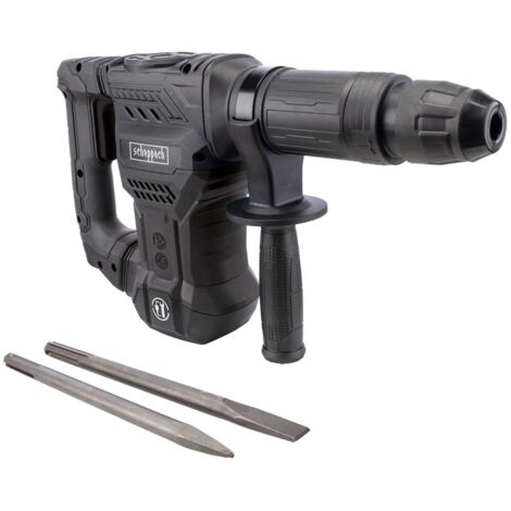Martello pneumatico demolitore sds-max 20j 1300w 6kg DBH1500-BE scheppach black