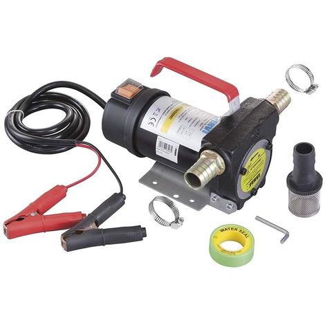 MINI POMPA A IMMERSIONE 12V TRAVASO LIQUIDI GASOLIO AUTO CAMION, Tooltek