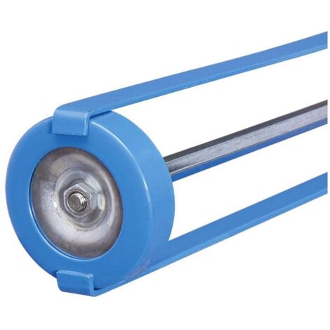 Pistola per cartuccia silicone doppio stelo rinforzato Fervi 0234