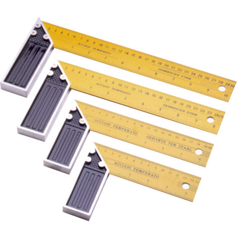 Squadra per falegname millimetrata 250x130 mm Fervi 0286/250