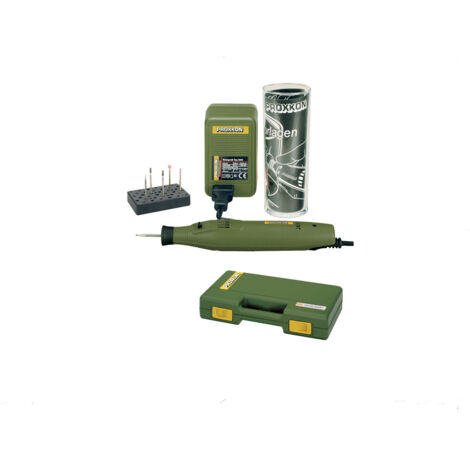 Proxxon Micromot GG12 Incisore incl. accessori, incl. valigia 11 parti 18 W