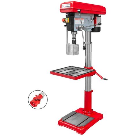 Trapano a colonna con trasmissione a cinghia 400v Holzmann sb4132lr