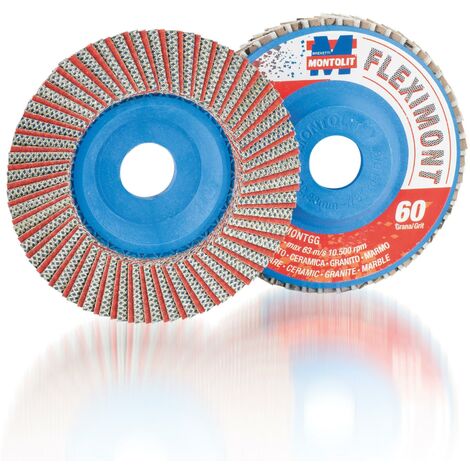DISCO DIAMANTATO LAMELLARE GRANA 60 Ø115MM MONTOLIT FLEXIMONTGG