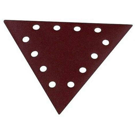 Kit 10 triangoli abrasivi grana 180 280x280x280mm levigatrici da muro Scheppach