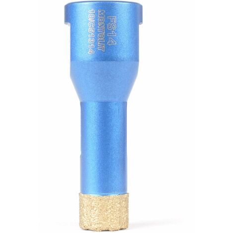 FRESA DIAMANTATA A SECCO E UMIDO Žÿ 14 MM MONTOLIT MONDRILLO FS14