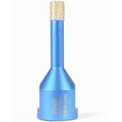 FRESA DIAMANTATA A SECCO E UMIDO Žÿ 8 MM MONTOLIT MONDRILLO FS8