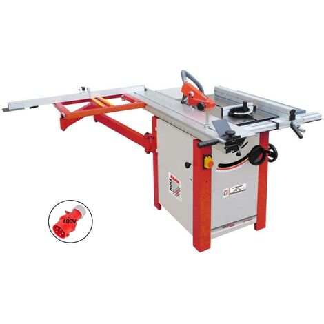 Banco sega squadratrice per legno Holzmann ts250f1600 400v