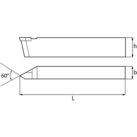 UTENSILE ISO 7 TRONCATURA DESTRO 20X20 MM X TORNIO FERVI BRAS410920RP