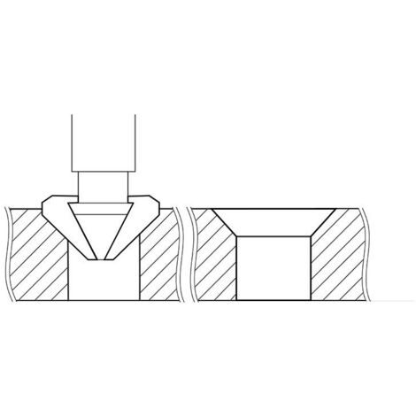 SVASATORE HSS X METALLO 16,5 MM 90Â â‚¬ FERVI S016