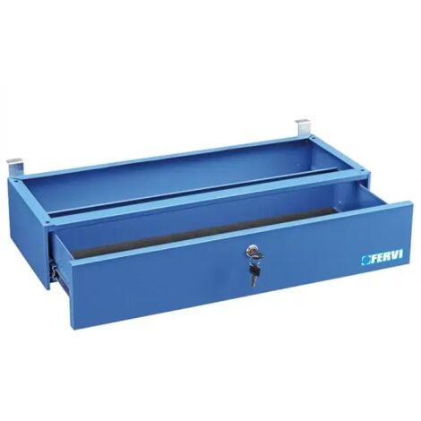 Fervi B017/C Cassetto per banco in acciaio con serratura