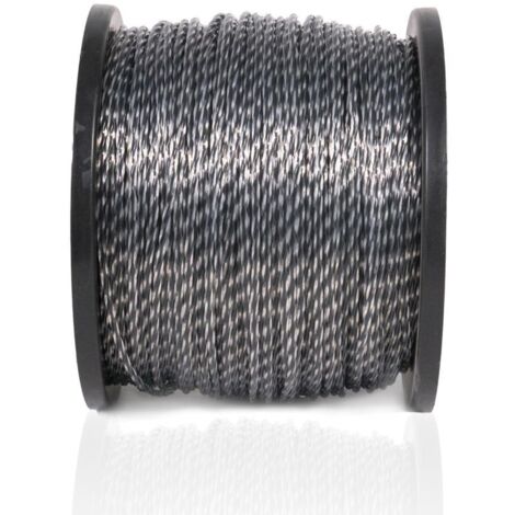 Filo Per Decespugliatore Green Cat Quadro D.4 Da 50 Metri Al - Foto 12