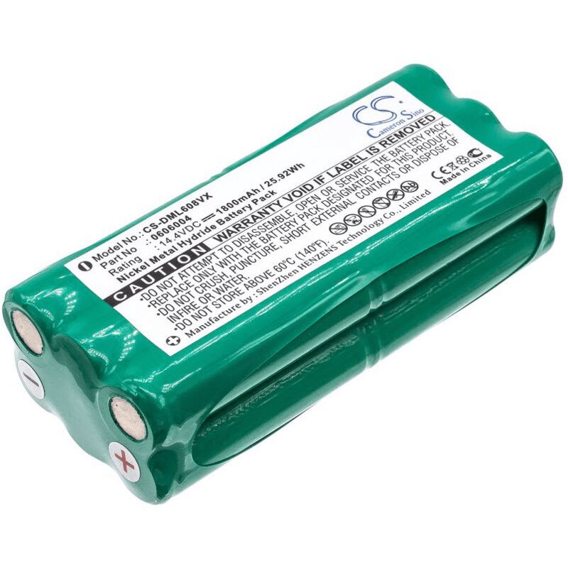 Batterie Rechargeable Pour Dirt Devil Spider 2.0 M612 - 14,4V