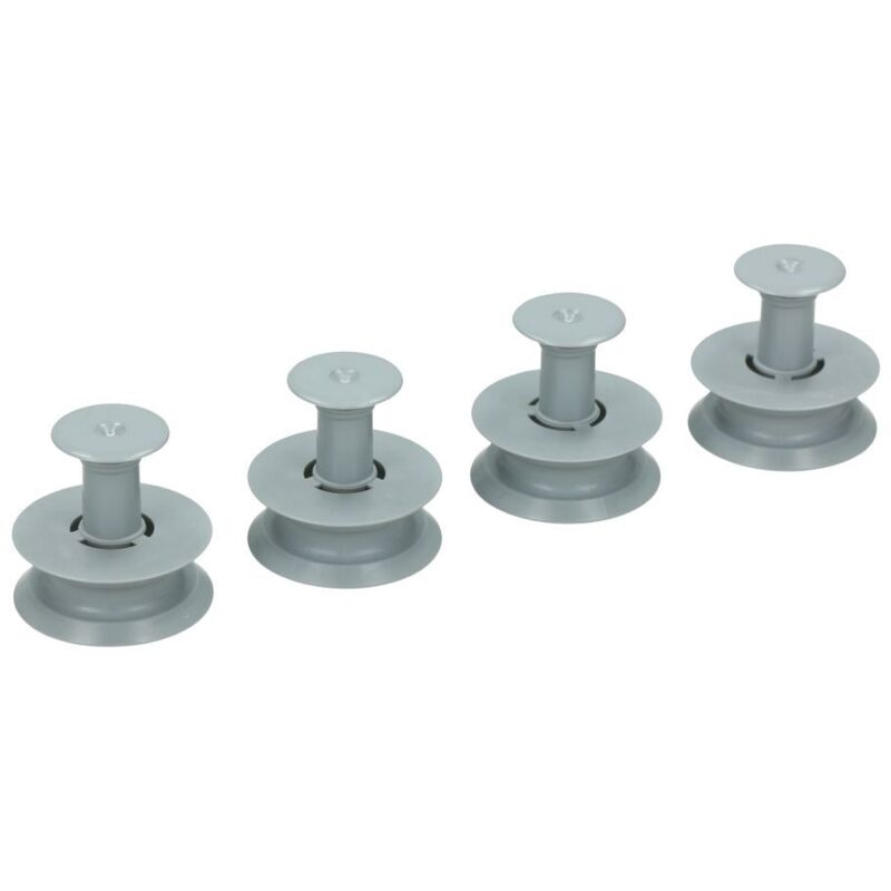 Lot De 4 Roulettes Pour Panier Supérieur Lave-vaisselle LG - Compatible LDF6920BB, LDF6920ST