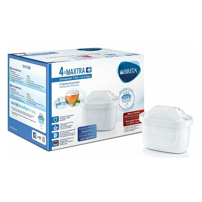 8x Cartouche filtrantes pour l'eau très dure Compatibles Brita Maxtra